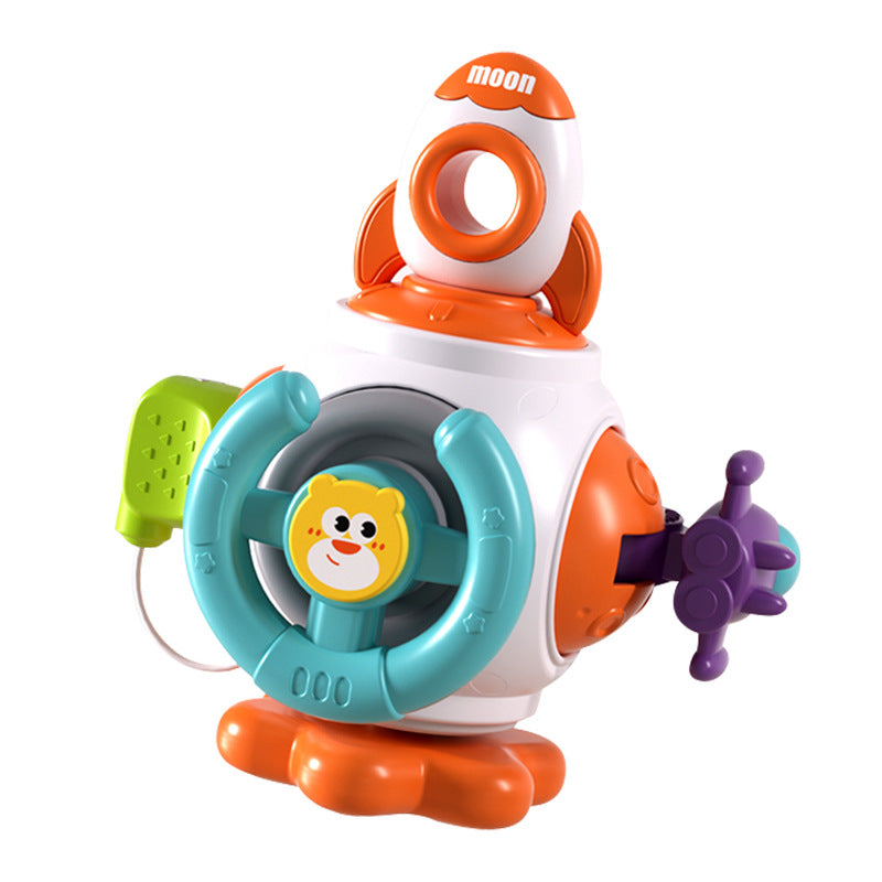 Baby Spin & Grasp Sensory Rocket Ball Toy